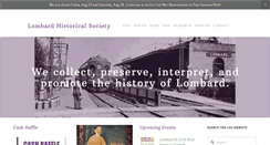 Desktop Screenshot of lombardhistory.org